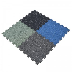 Sammenkoblede gummimåtter